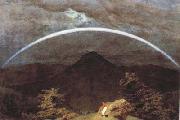 Caspar David Friedrich, Mountain Landscape with Rainbow (mk10)